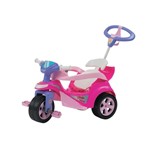 Ficha técnica e caractérísticas do produto Triciclo Andador Baby Trike Evolution Rosa - Biemme
