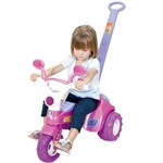 Ficha técnica e caractérísticas do produto Triciclo Baby Musical Rosa