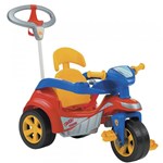 Ficha técnica e caractérísticas do produto Triciclo Baby Trike Evolution Biemme com Empurrador Vermelho - 612
