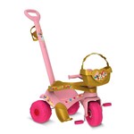 Ficha técnica e caractérísticas do produto Triciclo Bandeirante Velocipede Passeio e Pedal Princesa Disney