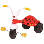Ficha técnica e caractérísticas do produto Triciclo com Pedal Infantil Joaninha Vermelho 7321 Xalingo