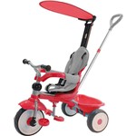 Ficha técnica e caractérísticas do produto Triciclo Comfort Ride 3x1 Vermelho - Xalingo