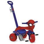 Ficha técnica e caractérísticas do produto Triciclo de Passeio e Pedal Disney Marvel Homem Aranha Bandeirante