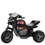 Ficha técnica e caractérísticas do produto Triciclo Elétrico Infantil 6v Moto Max Turbo 1430l Magic Toys Preto