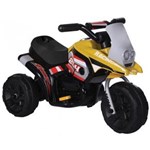 Ficha técnica e caractérísticas do produto Triciclo Elétrico Infantil G204 6v Amarelo