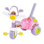 Ficha técnica e caractérísticas do produto Triciclo Iantil Meg Tico Tico Rosa - Magic Toys