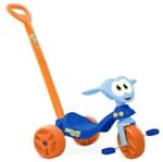 Ficha técnica e caractérísticas do produto Triciclo Infantil Bandeirante Zootico Azul e Laranja 784