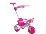Triciclo Infantil com Empurrador Xalingo - Multi Care Girl 3 X 1 com Porta Objetos