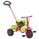 Ficha técnica e caractérísticas do produto Triciclo Infantil com Pedal Smart Plus Rosa Bandeirante