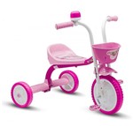 Ficha técnica e caractérísticas do produto Triciclo Infantil Feminino Nathor You 3 Girl Rosa