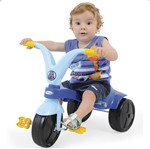 Ficha técnica e caractérísticas do produto Triciclo Infantil Fokinha Azul com Pedal 7676 Xalingo
