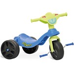 Ficha técnica e caractérísticas do produto Triciclo Infantil Kid Cross Azul 628 - Bandeirante - Bandeirante