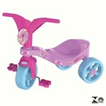Ficha técnica e caractérísticas do produto Triciclo Infantil Lolli Pop Rosa 0744.5 Xalingo