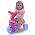 Ficha técnica e caractérísticas do produto Triciclo Infantil Lolli Pop Xalingo Brinquedos Rosa