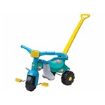 Ficha técnica e caractérísticas do produto Triciclo Infantil Magic Toys Cebolinha Haste Removível