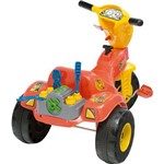 Triciclo Infantil Magic Toys Tico Tico - Mecânico Laranja/amarelo