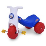 Ficha técnica e caractérísticas do produto Triciclo Infantil New Turbo Azul Azul Xalingo Brinquedos Azul