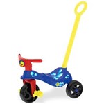 Ficha técnica e caractérísticas do produto Triciclo Infantil Peixinho com Pedal Empurrador 7495 Xalingo