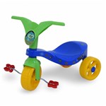 Ficha técnica e caractérísticas do produto Triciclo Infantil Pop Birds Azul/Verde 07443 - Xalingo