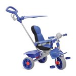 Ficha técnica e caractérísticas do produto Triciclo Infantil Smart Comfort Azul Bandeirante 256
