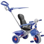 Triciclo Infantil Smart Comfort Azul - Brinquedos Bandeirante