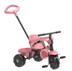 Ficha técnica e caractérísticas do produto Triciclo Infantil Smart Plus Rosa Bandeirante
