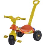 Ficha técnica e caractérísticas do produto Triciclo Infantil Smile Laranja e Amarelo - Biemme