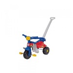 Ficha técnica e caractérísticas do produto Triciclo Infantil Tico Tico Azul com Trava de Segurança - 2560 - Magic Toys