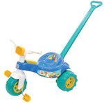 Ficha técnica e caractérísticas do produto Triciclo Infantil Tico Tico com Empurrador Príncipe Magic Toys