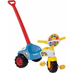 Ficha técnica e caractérísticas do produto Triciclo Infantil Tico Tico Formas Azul com Som - Magic Toys