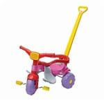Triciclo Infantil Tico Tico Zoom Meg com Aro