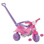 Ficha técnica e caractérísticas do produto Triciclo Infantil Tico Tico Pets Rosa - Magic Toys
