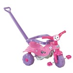 Ficha técnica e caractérísticas do produto Triciclo Infantil Tico Tico Pets Rosa Magic Toys