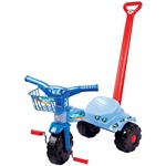 Triciclo Infantil Tico-Tico Tubarão com Alça - Magic Toys