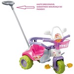 Ficha técnica e caractérísticas do produto Triciclo Infantil Tico Tico Zoom Meg com Aro - Magic Toys