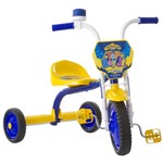 Triciclo Infantil Top Boy Jr Azul e Amarelo Pro Tork Ultra - Ultra Bikes