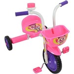 Triciclo Infantil TOP GIRL Branco com Rosa