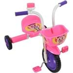 Ficha técnica e caractérísticas do produto Triciclo Infantil Top Girl Branco com Rosa
