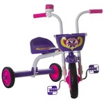 Ficha técnica e caractérísticas do produto Triciclo Infantil Top Girl Branco e Roxo Pro Tork Ultra - Ultra Bikes