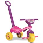 Ficha técnica e caractérísticas do produto Triciclo Infantil Velotrol Thuco Menina Carrinho Passeio Samba Toys