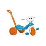 Ficha técnica e caractérísticas do produto Triciclo Infantil Zootico Passeio Bandeirante - 784 - Azul -