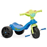 Ficha técnica e caractérísticas do produto Triciclo Motoca Infantil Kid Cross Azul 628 Bandeirante