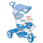 Ficha técnica e caractérísticas do produto Triciclo Robô Azul Homeplay