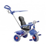 Ficha técnica e caractérísticas do produto Triciclo Smart Comfort Azul 256 - Bandeirante
