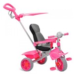 Ficha técnica e caractérísticas do produto Triciclo Smart Comfort Rosa - Bandeirante
