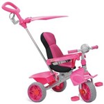 Ficha técnica e caractérísticas do produto Triciclo Smart Comfort Rosa C/ Capota 257 - Bandeirante
