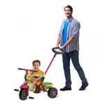 Ficha técnica e caractérísticas do produto Triciclo Smart Plus (rosa) - 281 - Brinquedos Bandeirantes