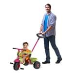 Ficha técnica e caractérísticas do produto Triciclo Smart® Plus Rosa - Brinquedos Bandeirante