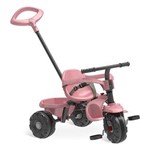 Ficha técnica e caractérísticas do produto Triciclo Smart Plus Rosa/Grafite Bandeirante