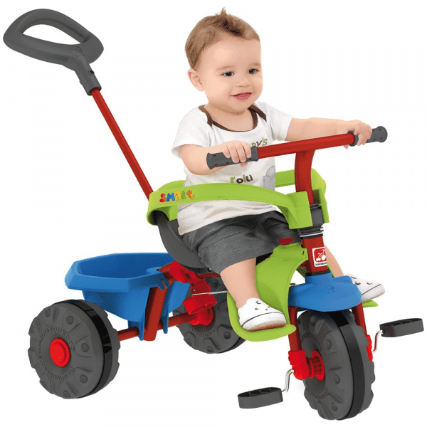 Ficha técnica e caractérísticas do produto Triciclo Smart Plus Vermelho (12m+) 280 - Bandeirante - Brinquedos Bandeirante